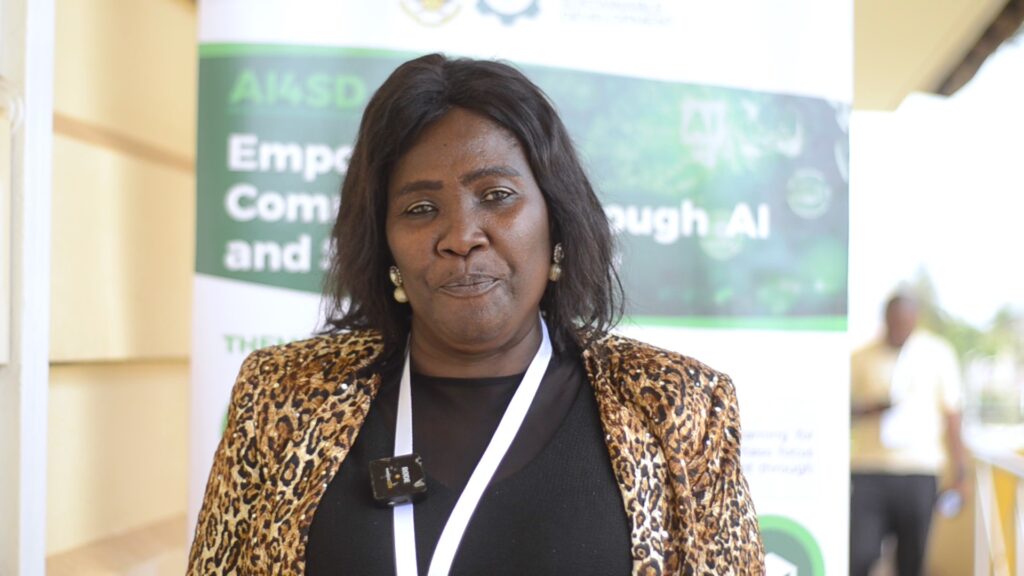 Mrs. Getrude Addy, a teacher from Achimota Basic School Mrs. Getrude Addy, a teacher from Achimota Basic School