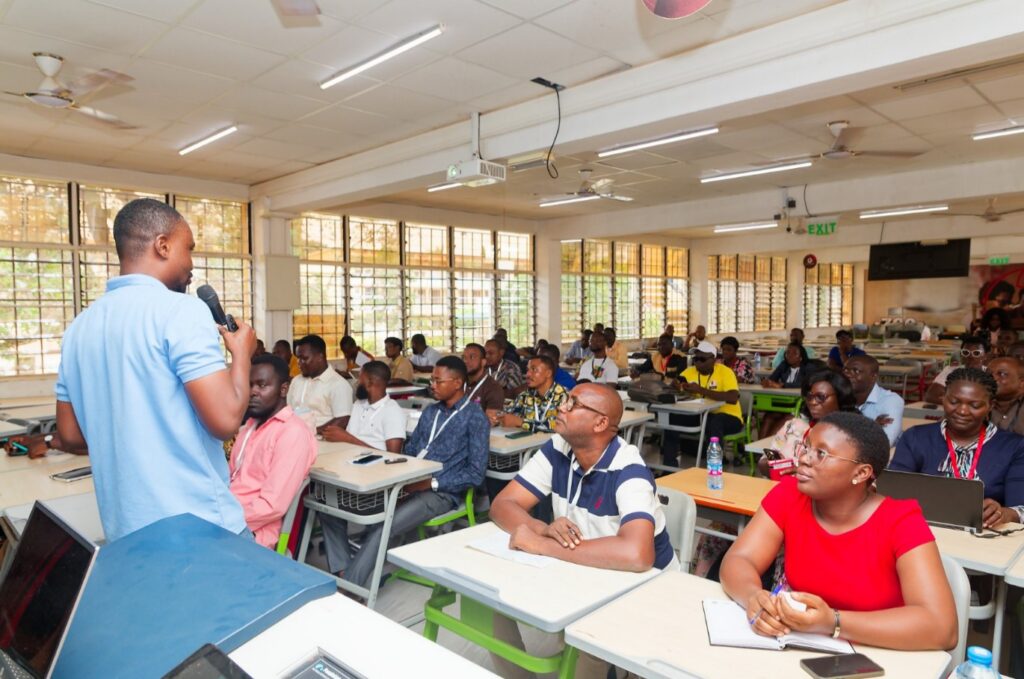 Overview of participants during the technical training